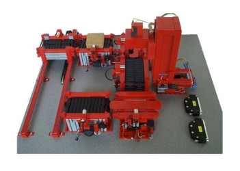 Модель производственного участка, fischertechnik