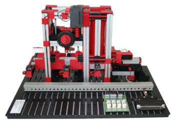 Модель пресса, fischertechnik