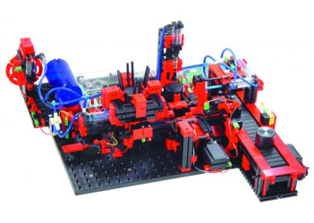 Модель производственной линии с пневмоприводом 9 В с ROBO TX, fischertechnik